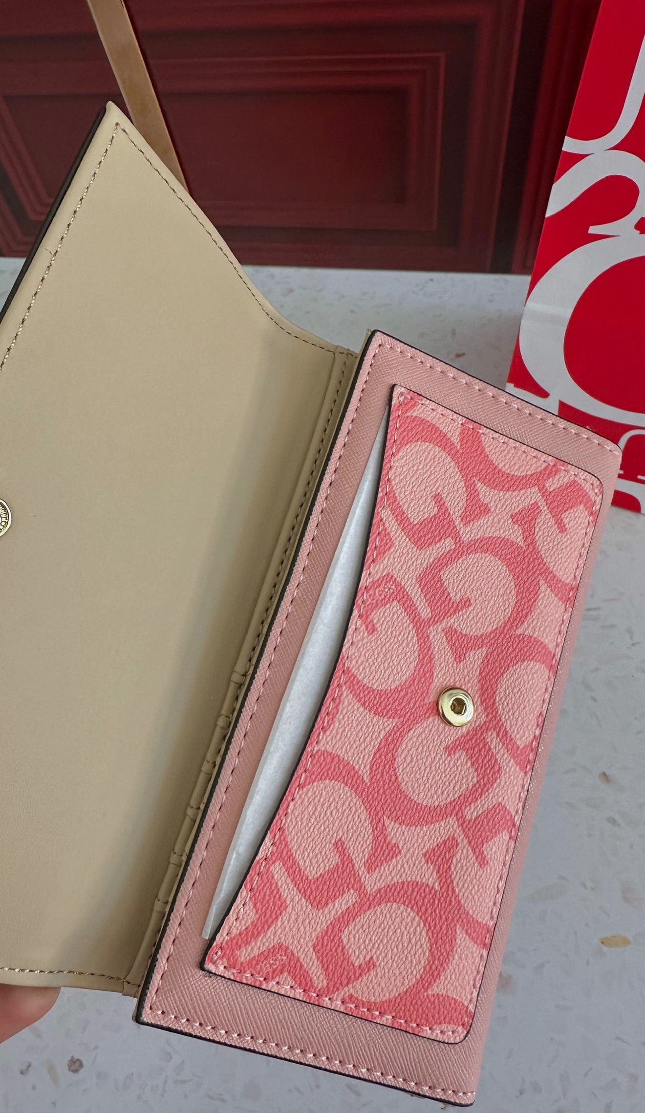 Zinnia Slim Clutch Wallet